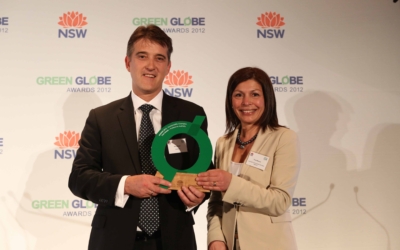 Watersave Australia’s Founder Wins Green Globe Award