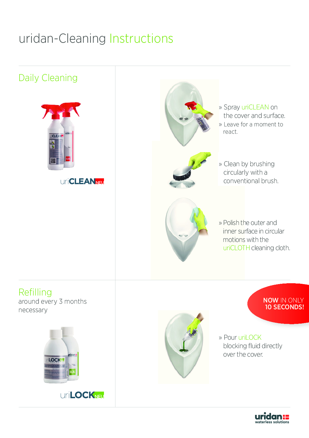 uridancleaninginstructions Uridan Waterless Solutions